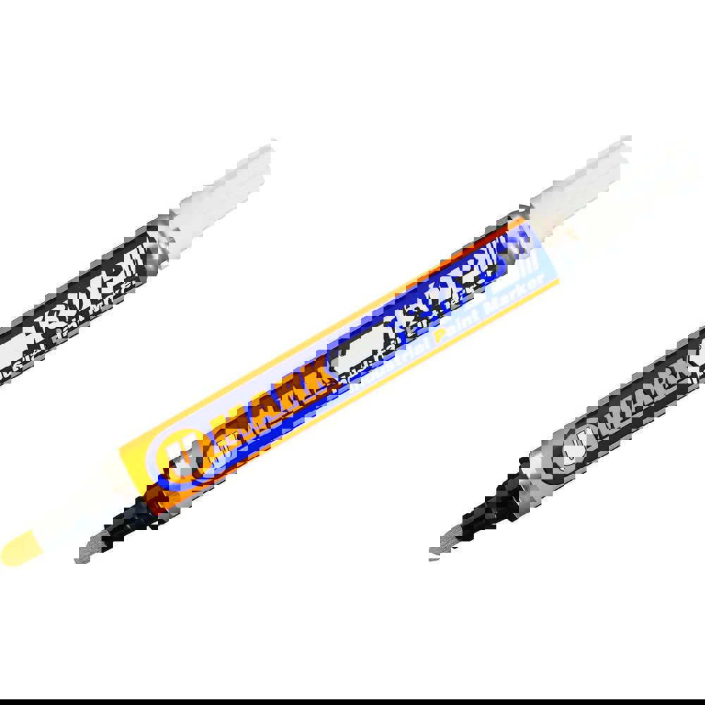 Markers & Paintsticks; Marker Type: Liquid Paint Marker; Tip Shape: Bullet; Chisel; Color: White; Ink Type: Oil Base; Tip Type: Reversible; Bullet; Chisel; For Use On: Dry or Damp Wood; Tape; Glass; Rusty and Oily Metal; Wax Cartons; Ceramic; Tile; Plasti