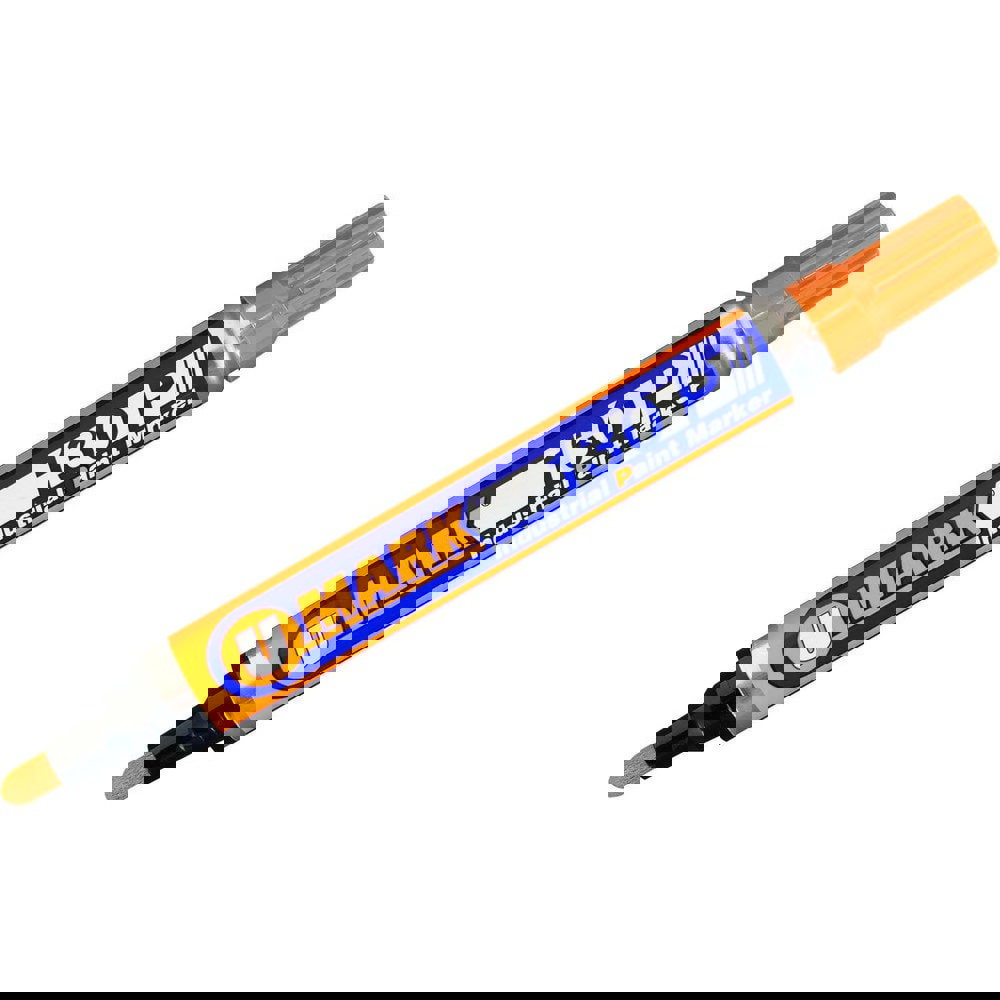 Markers & Paintsticks; Marker Type: Liquid Paint Marker; Tip Shape: Bullet; Chisel; Color: Orange; Ink Type: Oil Base; Tip Type: Reversible; Bullet; Chisel; For Use On: Dry or Damp Wood; Tape; Glass; Rusty and Oily Metal; Wax Cartons; Ceramic; Tile; Plast