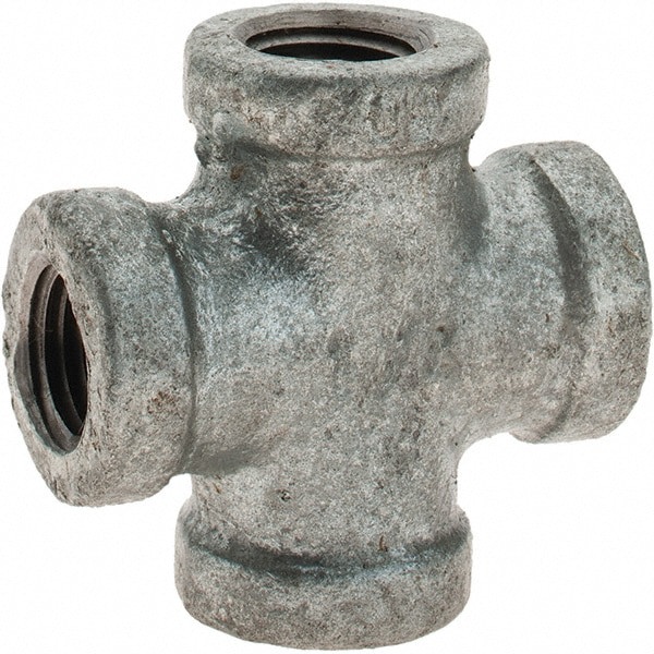 Malleable Iron Pipe Cross: 1/4