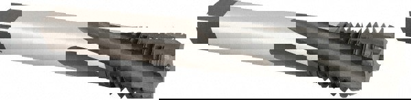 Spiral Flute Tap: 5/8-11, UNC, 4 Flute, Modified Bottoming Chamfer, 2B Class of Fit, Vanadium High-Speed Steel, Oxide Finish