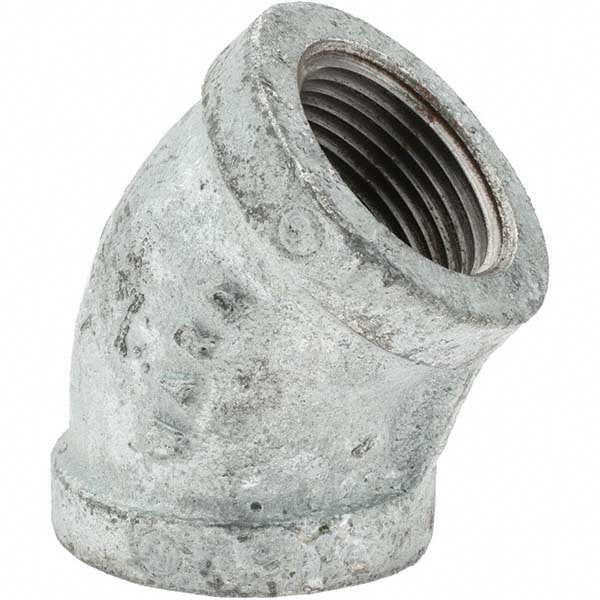 Malleable Iron Pipe 45 &deg; Elbow: 1