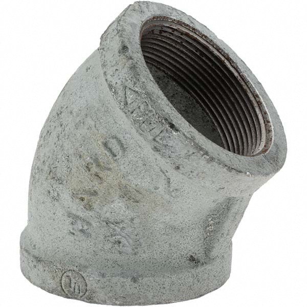Malleable Iron Pipe 45 &deg; Elbow: 2