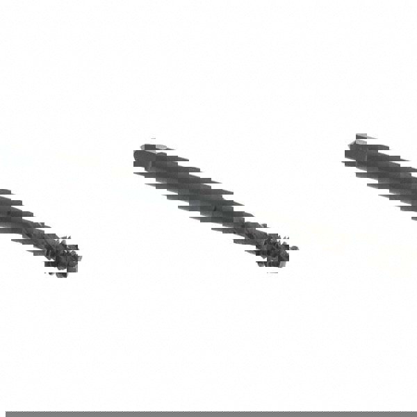 Spiral Flute Tap: #6-32, UNC, 3 Flute, Plug Chamfer, 2B Class of Fit, Vanadium High-Speed Steel, Oxide Finish