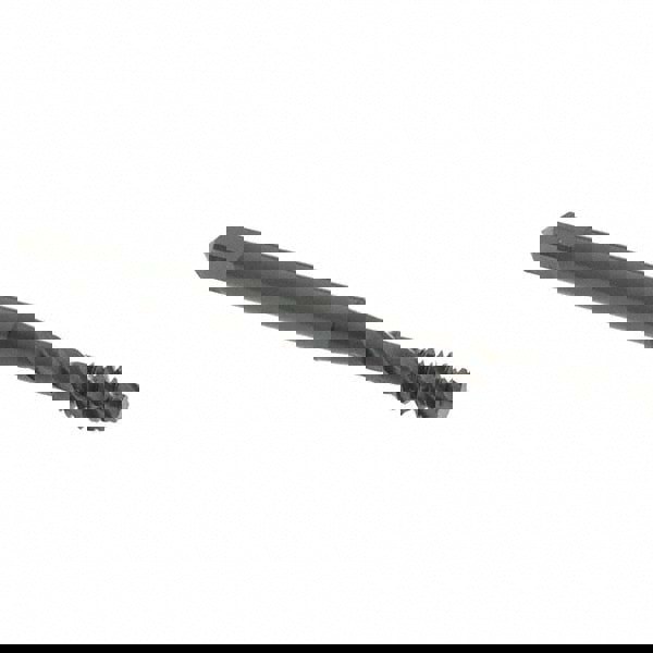 Spiral Flute Tap: #10-24, UNC, 3 Flute, Plug Chamfer, 2B Class of Fit, Vanadium High-Speed Steel, Oxide Finish