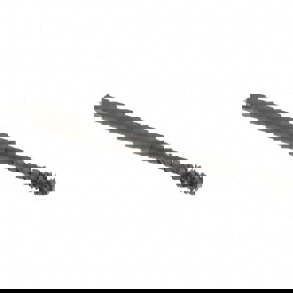 Spiral Flute Tap: #6-32, UNC, 3 Flute, Bottoming Chamfer, 2B Class of Fit, Vanadium High-Speed Steel, Oxide Finish