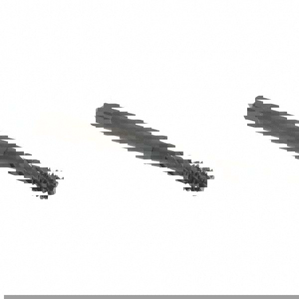 Spiral Flute Tap: #8-32, UNC, 3 Flute, Bottoming Chamfer, 2B Class of Fit, Vanadium High-Speed Steel, Oxide Finish