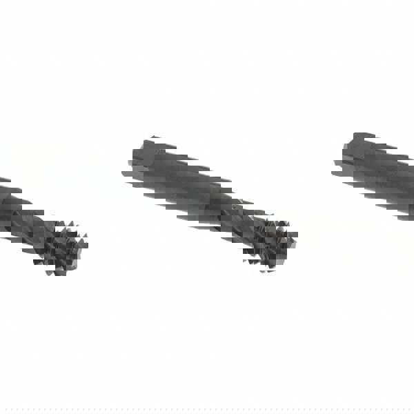 Spiral Flute Tap: 1/4-20, UNC, 3 Flute, Bottoming Chamfer, 3B Class of Fit, Vanadium High-Speed Steel, Oxide Finish