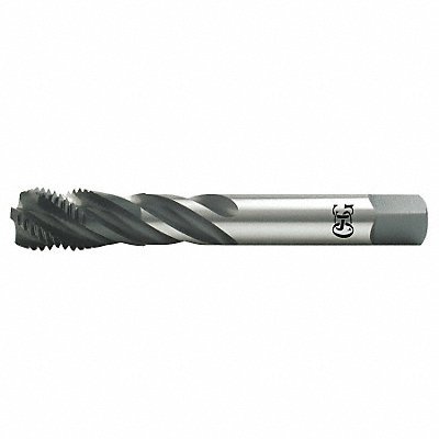 Spiral Flute Tap: 1-3/8-8 UN, 5 Flutes, Modified Bottoming, 2B Class of Fit, Vanadium High Speed Steel, Oxide Coated