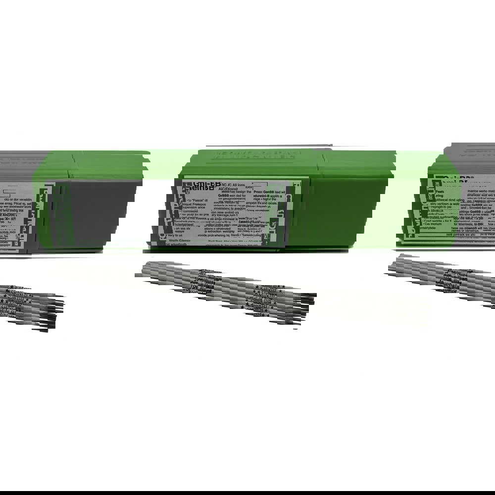 Arc Welding Rods & Electrodes; Type: Gemini BBB Maintenance Welding Electrode ; Rod Shape: Round ; Length (Inch): 12in ; Tensile Strength: 80000