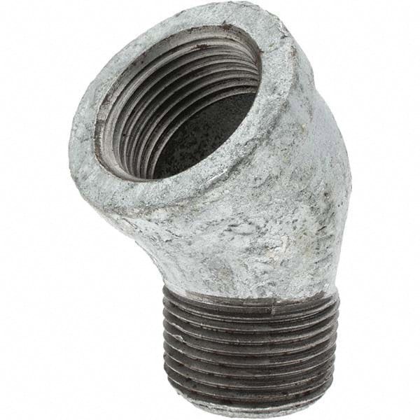 Malleable Iron Pipe 45 &deg; Street Elbow: 1