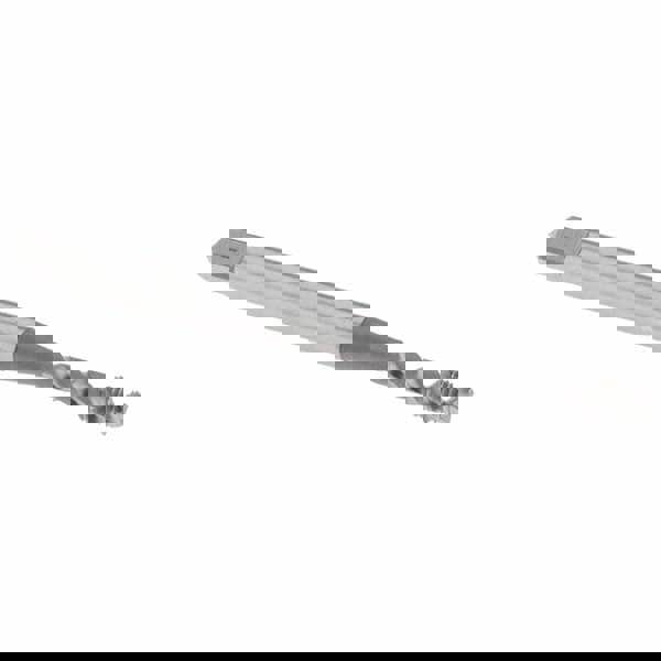 #2-56 UNC, 2 Flute, 50&deg; Helix, Semi-Bottoming Chamfer, Bright Finish, High Speed Steel Spiral Flute STI Tap