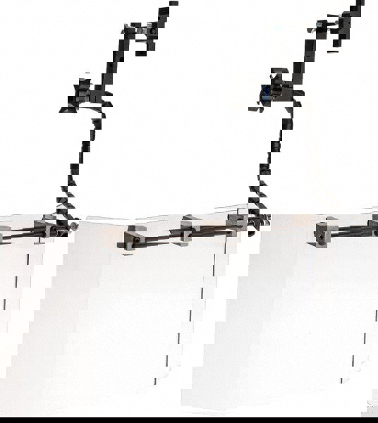 Milling Machine Guards; Guard Type: Visor Guard with Base ; Shield Width: 8 ; Shield Length: 16 ; Shield Material: Lexan