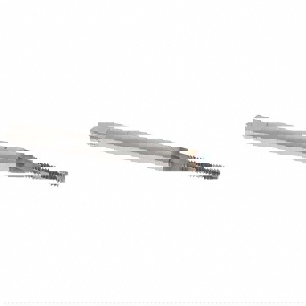 Spiral Flute Tap: #2-56, UNC, 2 Flute, Modified Bottoming Chamfer, 2B Class of Fit, Powdered Metal, TiCN Finish