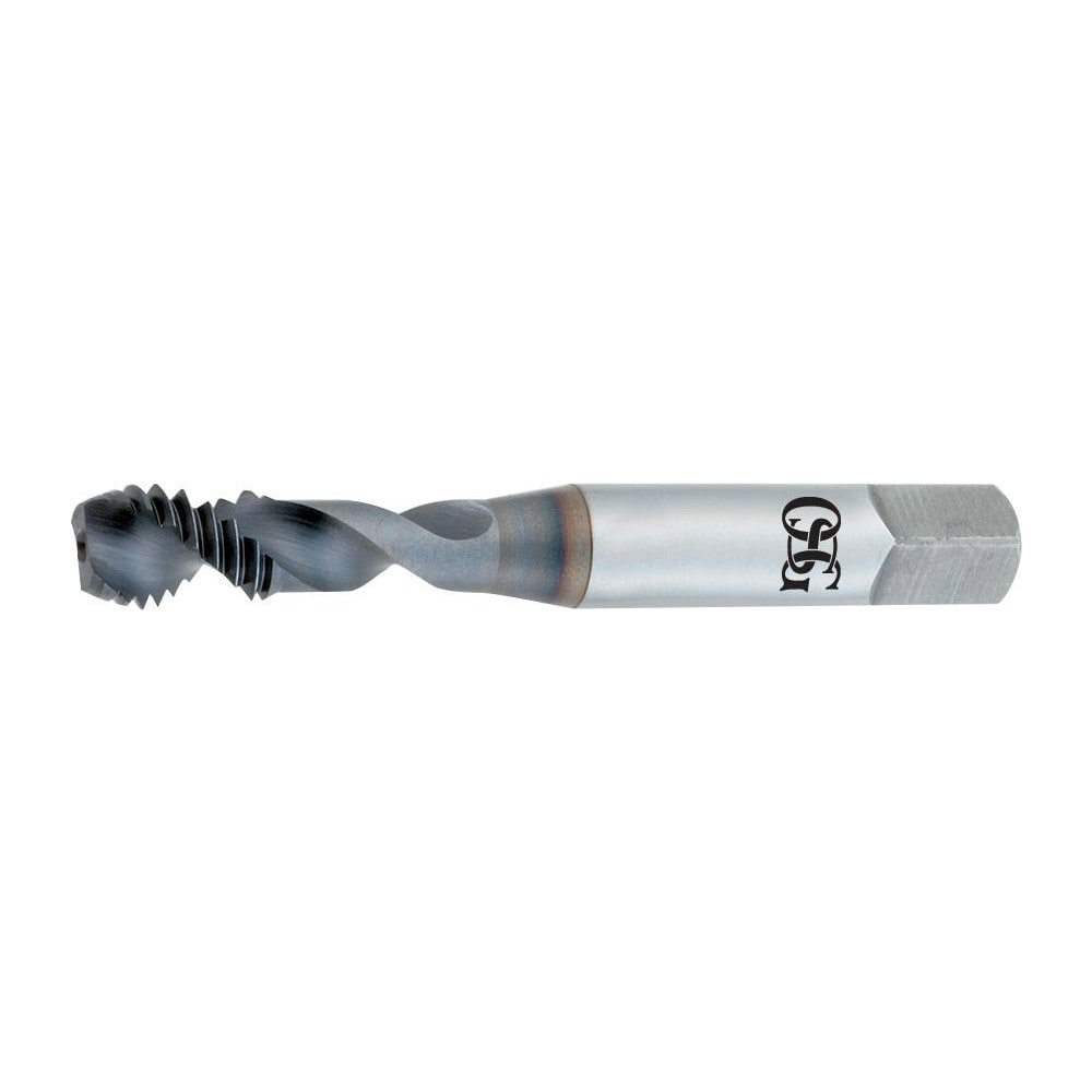 Spiral Flute Tap: 5/16-24 UNF, 2 Flutes, Modified Bottoming, 3B Class of Fit, Vanadium High Speed Steel, TICN Coated