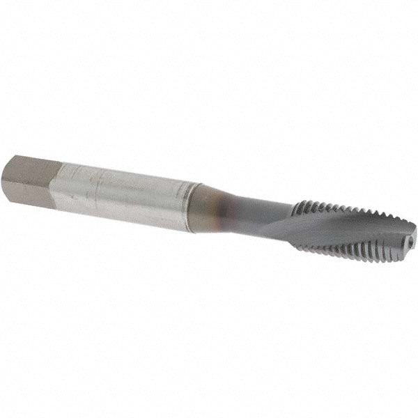 Spiral Flute Tap: UNF, 2 Flute, Plug, 3B Class of Fit, Vanadium High-Speed Steel, V Finish