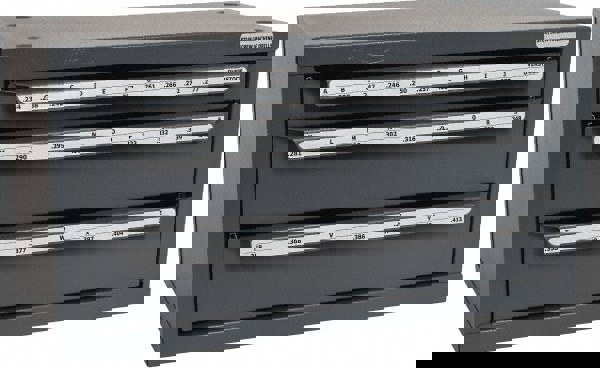 Letter A to Z Drill Bit Dispenser