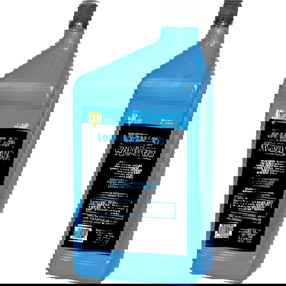 Hydraulic Machine Oil: 1 qt, Bottle