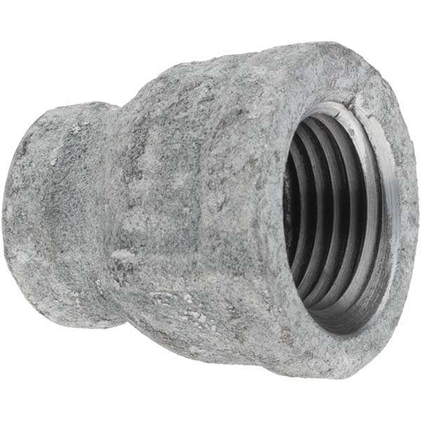 Malleable Iron Pipe Reducing Coupling: 1/2 x 1/4