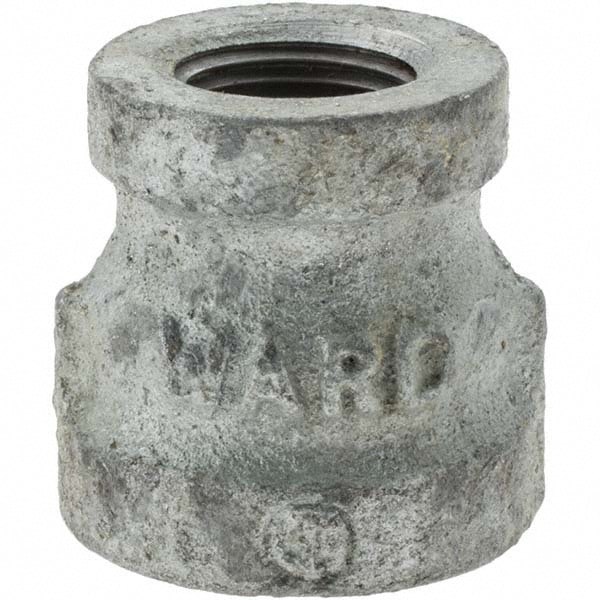 Malleable Iron Pipe Reducing Coupling: 1/2 x 3/8