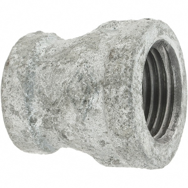 Malleable Iron Pipe Reducing Coupling: 1/2 x 3/8