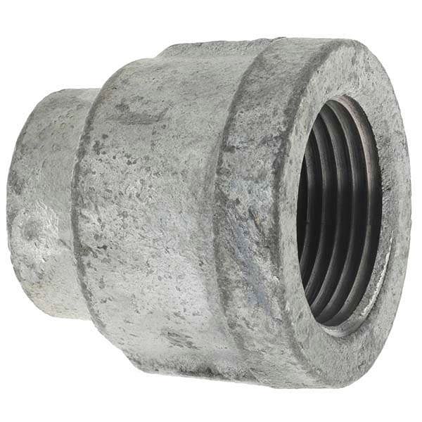 Malleable Iron Pipe Reducing Coupling: 1 x 1/2