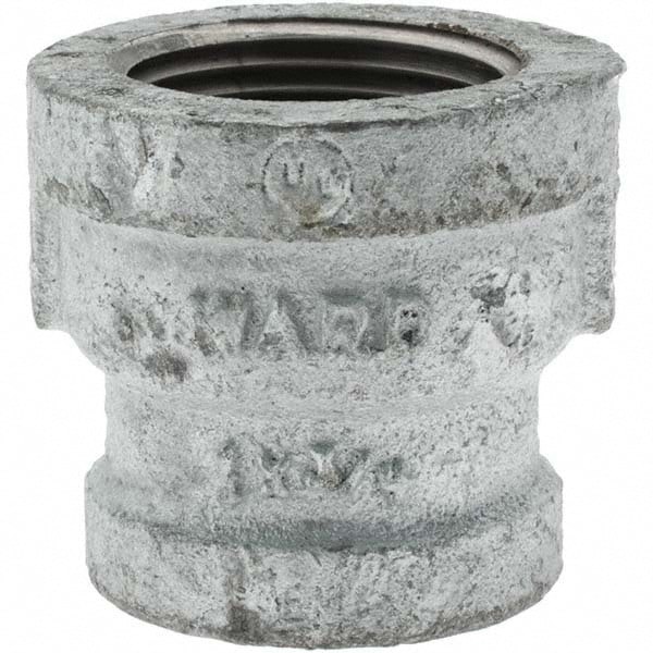 Malleable Iron Pipe Reducing Coupling: 1 x 3/4