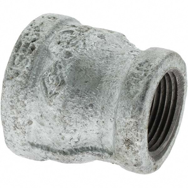 Malleable Iron Pipe Reducing Coupling: 1 x 3/4