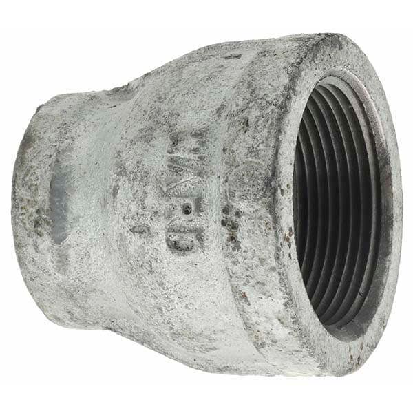 Malleable Iron Pipe Reducing Coupling: 1-1/2 x 1