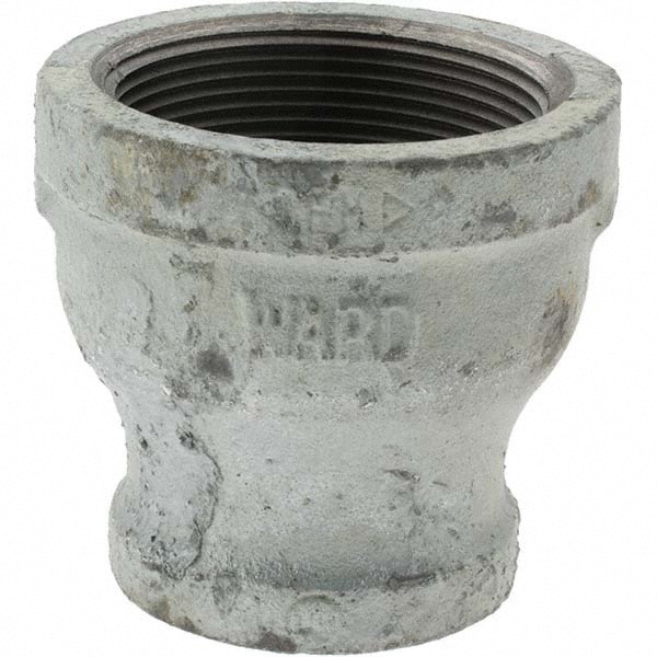 Malleable Iron Pipe Reducing Coupling: 2 x 1-1/4