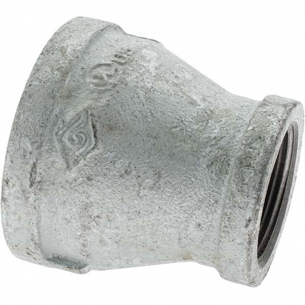Malleable Iron Pipe Reducing Coupling: 2 x 1-1/4
