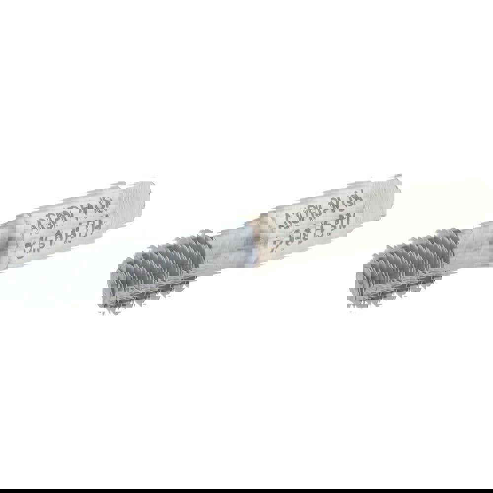 Thread Forming Tap: 5/16-18 UNC, Bottoming, Powdered Metal High Speed Steel, TiCN Coated