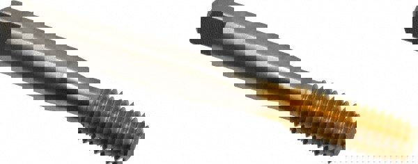 Thread Forming Tap: 5/16-18 UNC, 2B Class of Fit, Bottoming, High Speed Steel, TiN Coated