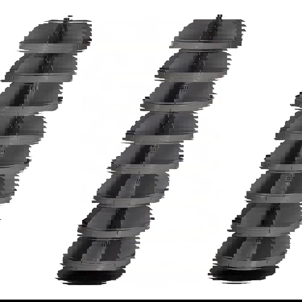 Rotating Bin Pick Rack: Rotating Bin Tower System, 4,000 lb Capacity, 65-3/4