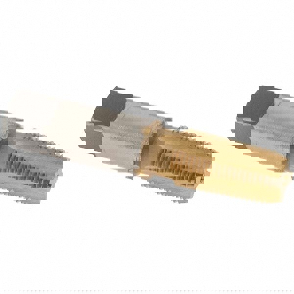 Standard Pipe Tap: 1/8-27, NPT, 4 Flutes, High Speed Steel, TiN Finish