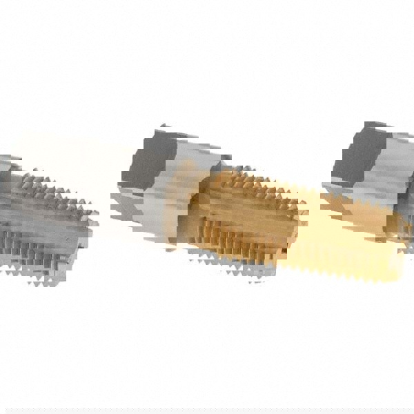 Standard Pipe Tap: 1/4-18, NPT, 4 Flutes, High Speed Steel, TiN Finish