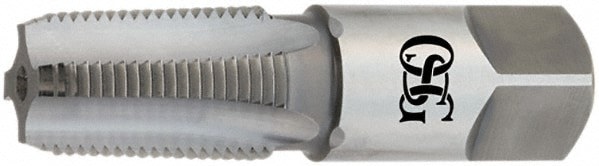Standard Pipe Tap: 1-1/2 - 11-1/2, NPT, Modified Bottoming, 7 Flutes, High Speed Steel, TiCN Finish