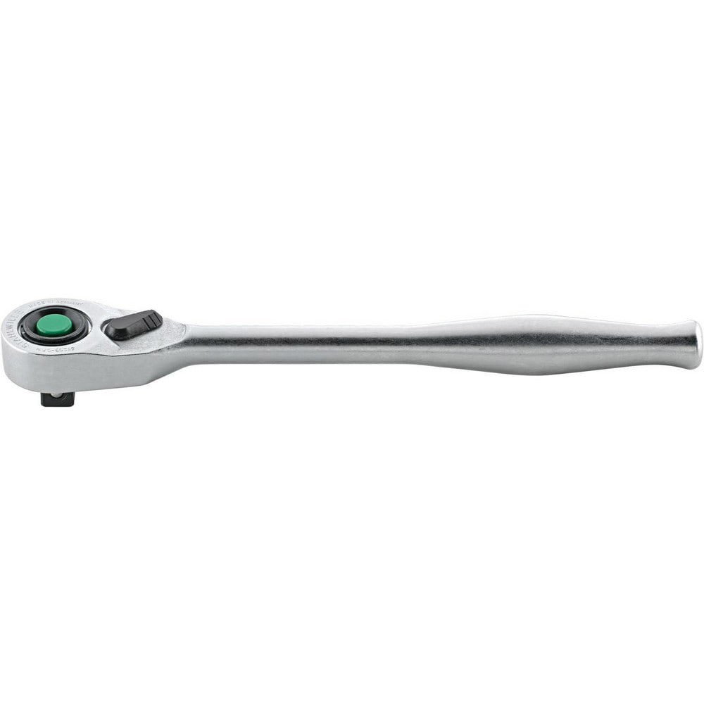 Ratchets; Tool Type: Quick-Release Ratchet; Reversible Ratchet ; Drive Size: 1/2 in ; Head Shape: Pear ; Head Style: Fixed; Reversible ; Material: Alloy Steel; Chrome ; Finish: Chrome-Plated