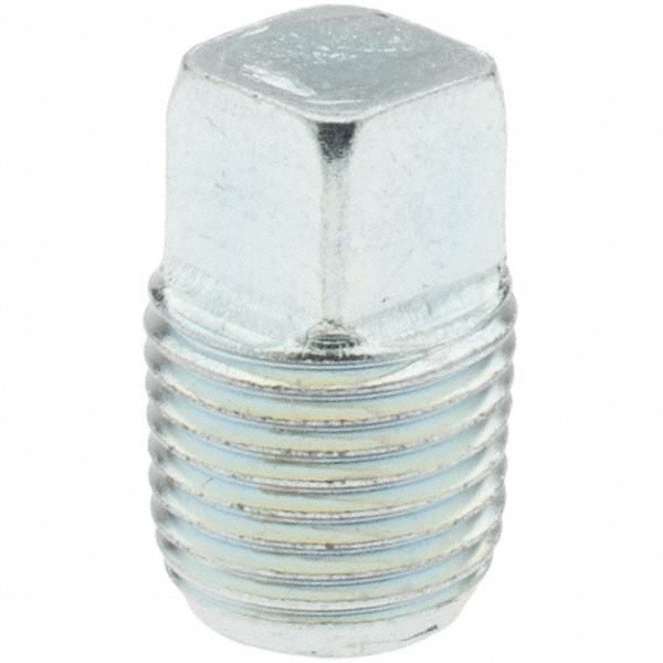 Malleable Iron Pipe Square Plug: 1/8