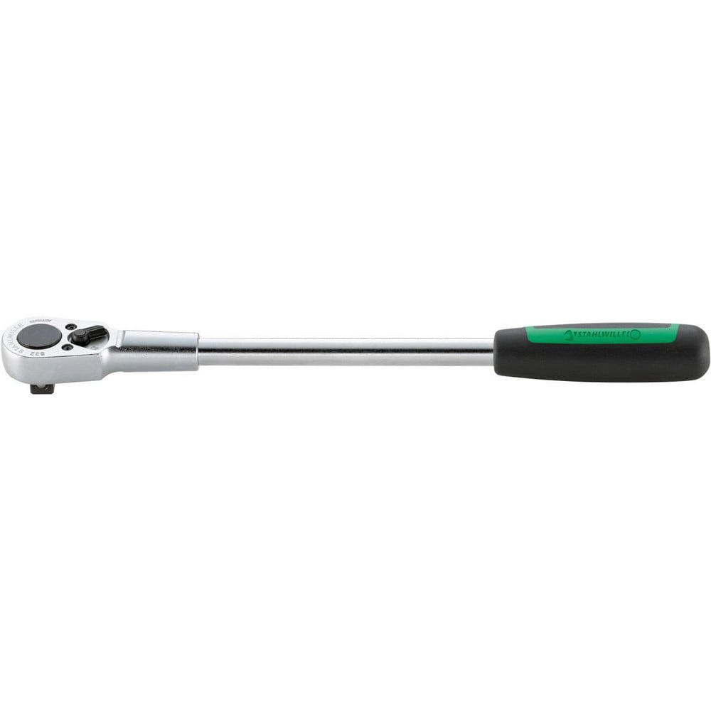 Ratchets; Tool Type: Reversible Ratchet ; Drive Size: 1/2 in ; Head Shape: Pear ; Head Style: Fixed; Reversible ; Material: Alloy Steel; Chrome ; Finish: Chrome-Plated