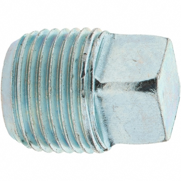 Malleable Iron Pipe Square Plug: 3/8