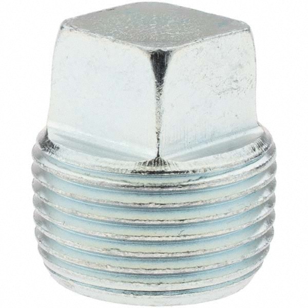 Malleable Iron Pipe Square Plug: 3/4