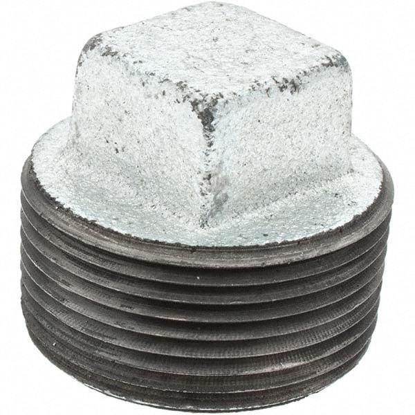 Malleable Iron Pipe Square Plug: 1-1/4