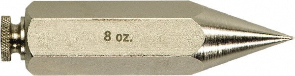 Plumb Bobs; Weight (oz.): 12.00 ; Material: Steel; Steel ; Replaceable Tip: No ; PSC Code: 5210 ; UNSPSC Code: 27111804