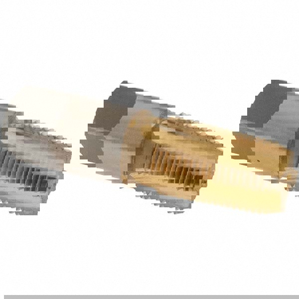 Standard Pipe Tap: 3/8-18, NPTF, 4 Flutes, High Speed Steel, TiN Finish