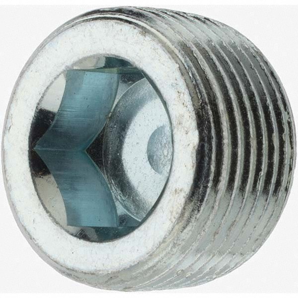 Black Countersunk Hex Plug: 3/4