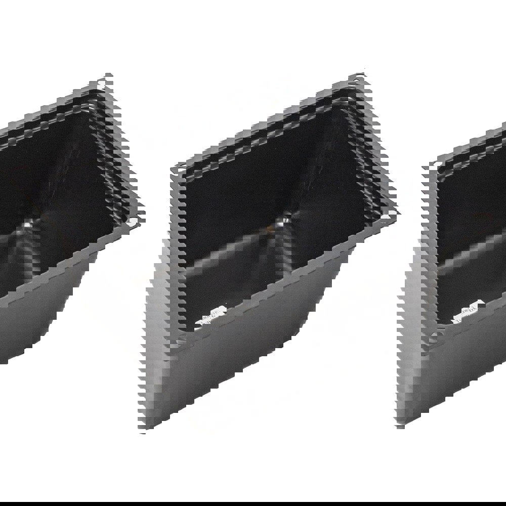 Cans, Pails & Tubs; Product Type: Tub ; Body Material: High Impact Polystyrene ; Opening Type: Open Head ; Color: Black