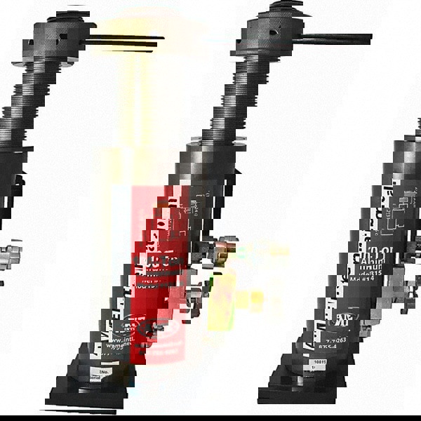 Portable Hydraulic Cylinder: Single Acting, 15.6 cu in Oil Capacity