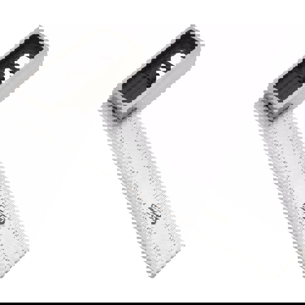 6 Inch Long, English and Metric Double Square