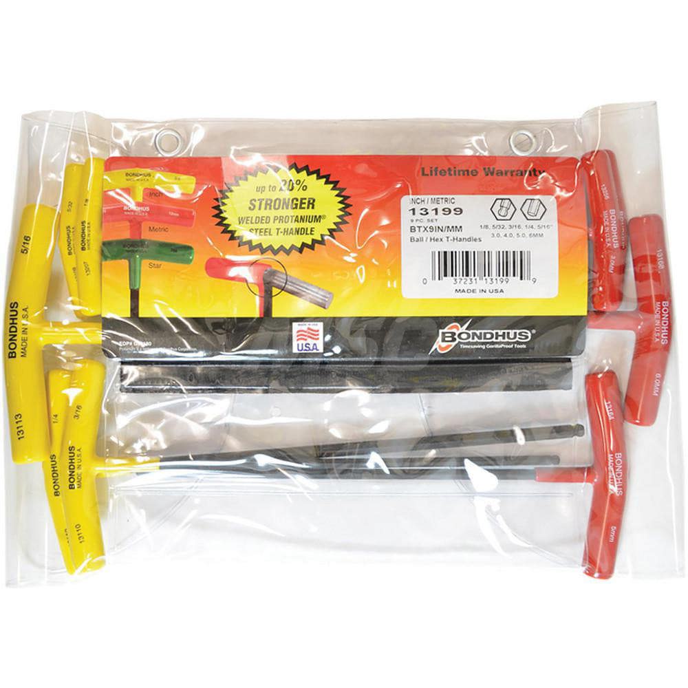 Hex Key Sets; Hex Size Range (mm): 3 - 6