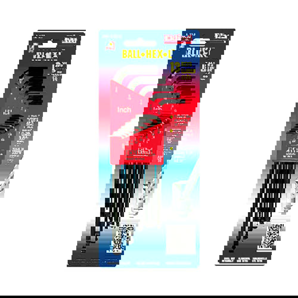 13 Piece L-Key Ball End Hex Key Set